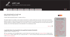 Desktop Screenshot of airtlab.dii.univpm.it