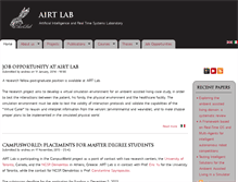 Tablet Screenshot of airtlab.dii.univpm.it