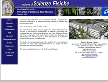 Tablet Screenshot of isf.univpm.it