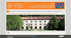 Desktop Screenshot of criss.univpm.it