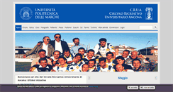 Desktop Screenshot of crua.univpm.it