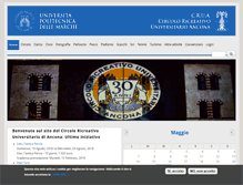 Tablet Screenshot of crua.univpm.it