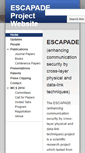 Mobile Screenshot of escapade.dii.univpm.it